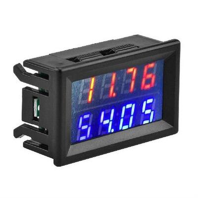 DC 0~100V/200V LED Digital Voltmeter Ammeter Car Motocycle
