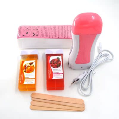 Hair Removal  Set Epilator Depilatory Wax Heater Machines *