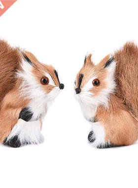 New Hot Simulation Animal Plush Squirrel Mini Stuffed Squirr