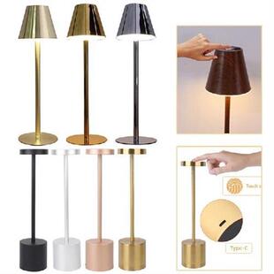 Modern Wireless LED Rechargeable Table Lamp Restaurant