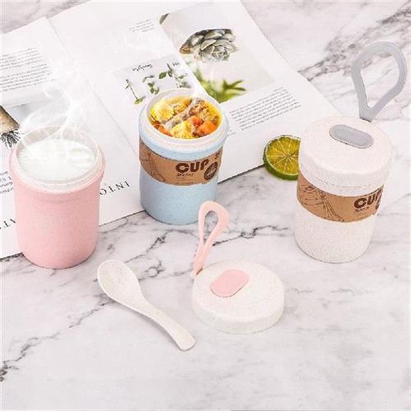 Leakproof Kids Microwavable Lunchbox 300ml Portable