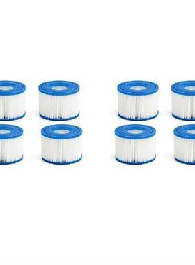 8 Pcs Pool Filters Cartridges Type S1 for Intex PureSpa,Hot