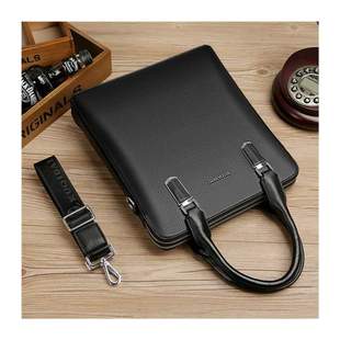 2022 New Luxury Cow Genuine Leather Business Mens Brief