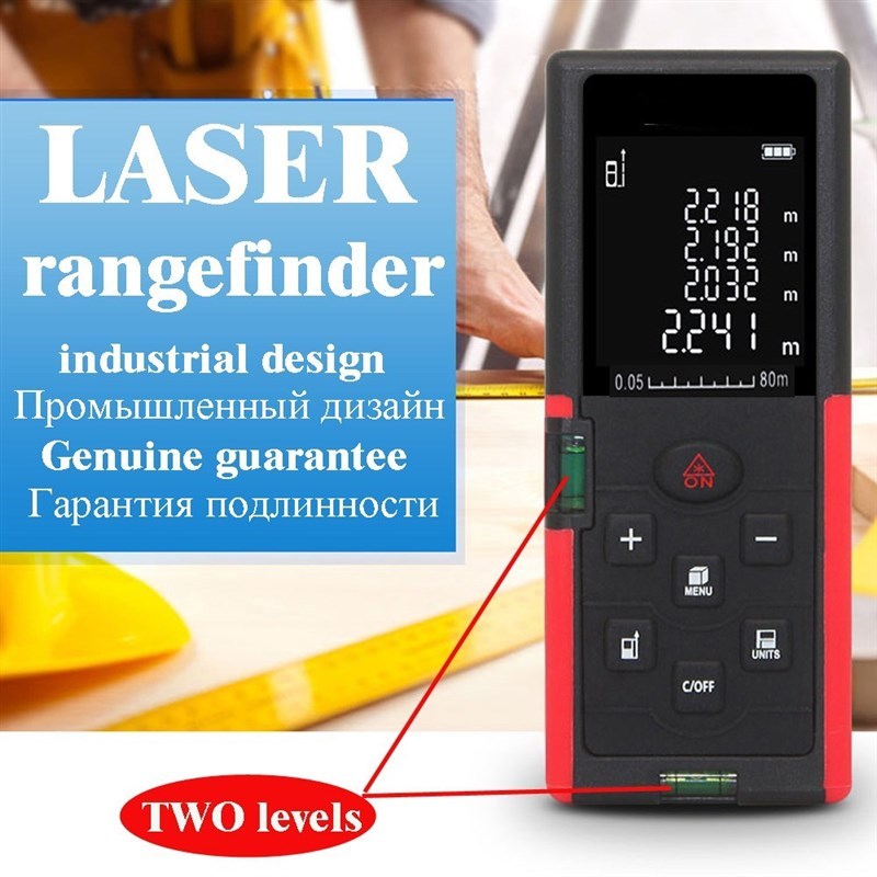 laser distance meter 40M 60M 80M 100M laser range finder Las