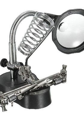 Helping Hand Magnify Soldering Iron Stand, Magnifier