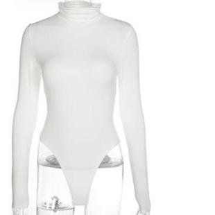 Winter turtlene base shirt women thien jumpsuits overall