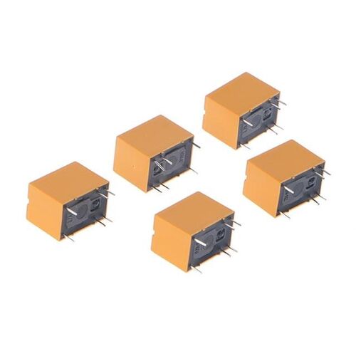 5Pcs HK4100f-DC3V-SHG Relay 3V Relay 6 Pins 3A 250V AC 30V D