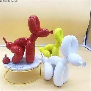 New American Art Resin Handicraft Balloon Dog Statue