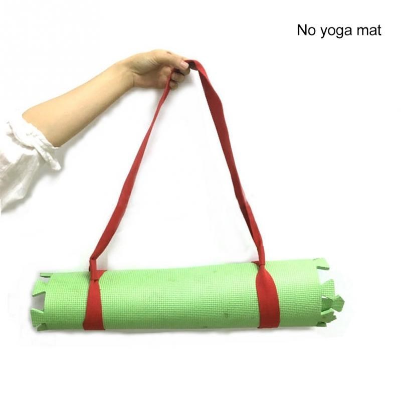 Elastic Yoga Mat Roll Up Sling Strap Fitness Sports Gym Exer