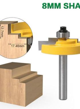 1PC 1/2 Shank 8mm Shank Picture Frame Stepped Rabbet Molding