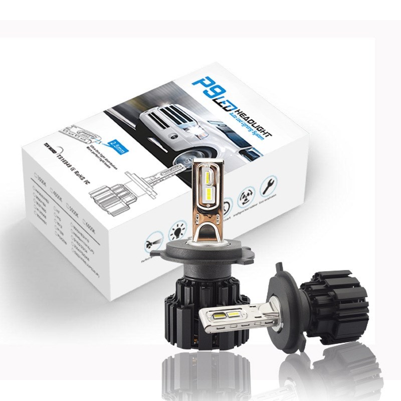 P9 2Pcs  H8 H11 Lamp H4 Led H7 H1 H3  Headlight Bulbs  Auto