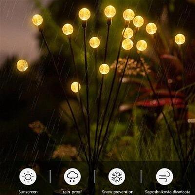 Solar Lawn Lamp Waterproof Decorative Pathway Landscape