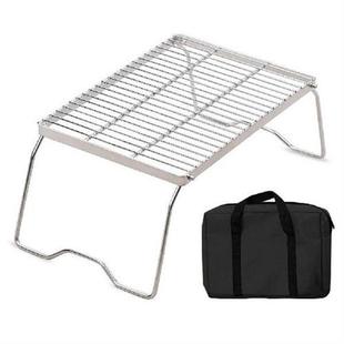304 Durable Folding Stacked Grill Steel BBQ Stainless