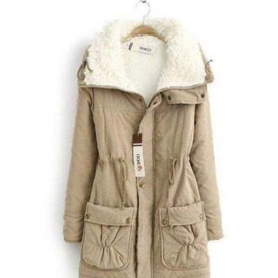 2017 Winter Ladies Long Jacket Coat Jackets Warm Women Coats