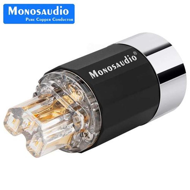 Monosaudio M109G/F109G 99.998% Pure Copper Gold Plated US AC