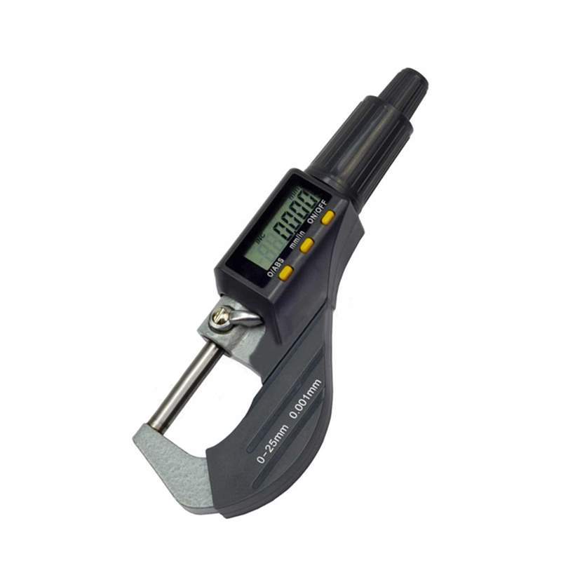 LCD Outside Micrometer 0-1