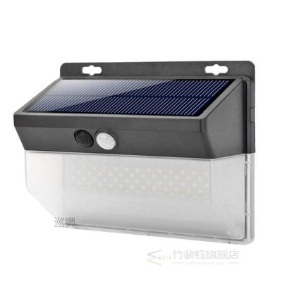 118/206LED Solar Garden Light PIR Motion Sensor Wall Light O