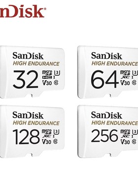 SanDisk High Endurance Micro SD Card 32GB 64GB 128GB 256GB M