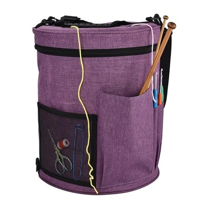 Knitting Bag Portable Yarn Storage Bag Tote for Wool Crochet