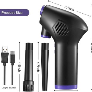 Cordless Air Duster Compressed Air Blower Electric Air Duste