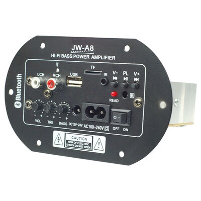 Amplifier-Board Subwoofer Power-Card Car-Audio Bass Remote-C