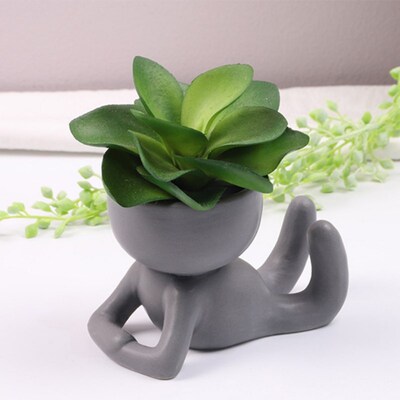 Body Art Ceramic Flower Pot Plant Pot Ceramic Craft