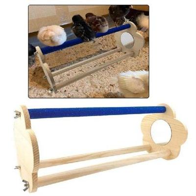 Chicken Perch Strong Wooden Roosting Bar Solid Accessories