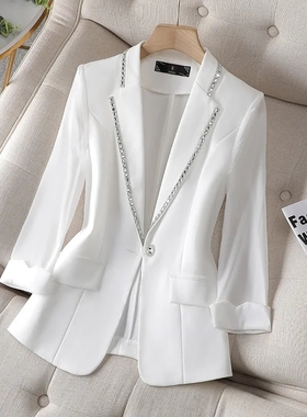 2022 Size 4XL Women's Blazer Paillettes Femme Summer