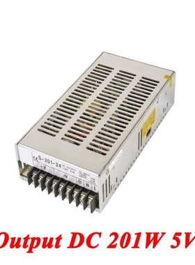 S-201-5 201W 5v 40A,Single Output ac-dc switching power supp