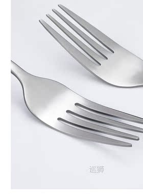 5pcs Set Dinnerware Portable Printed Stainless Steel Spoon F