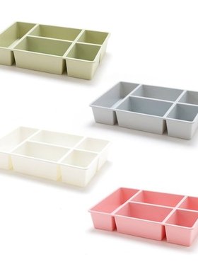 2022 New Multi Grids Makeup Storage Box Home Office Desktop