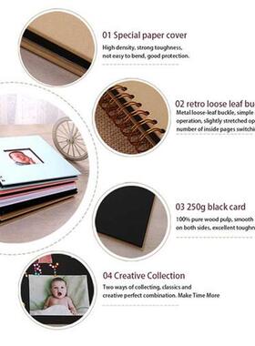 Fotoalbum Photoalbum Kids Memory Book Paper Photo Album