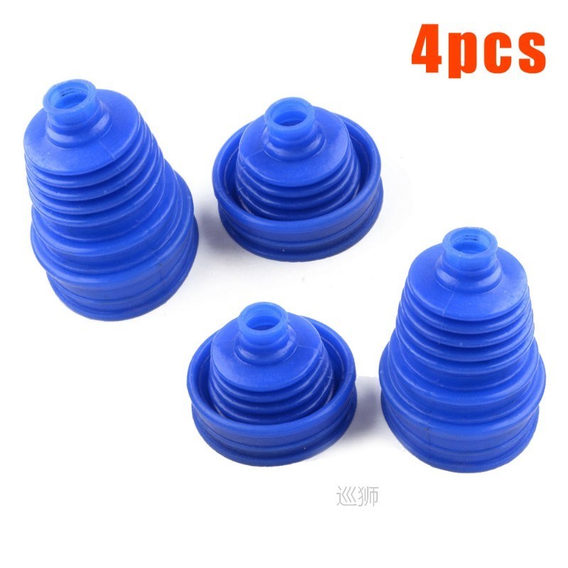 4pcs Universal Silicone CV Constant-Velocity Dust Cover Join