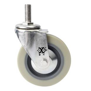 Screw Qui 4inch Wheel Light Movable Universal Pvc Caster