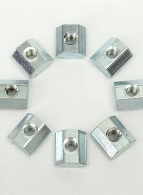 50Pcs Sliver M4 T Sliding Nut Block for 2020 Aluminum Profil
