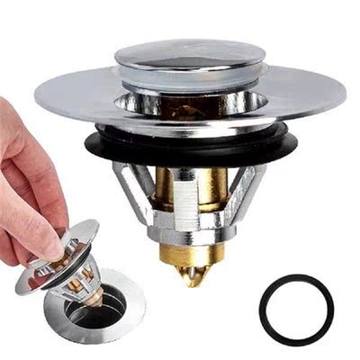 Washbasin Leaking Plug Press Type Bounce Shower Sink