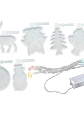 DIY Christmas Silicone Mold  Little Snowman Christmas Lighti