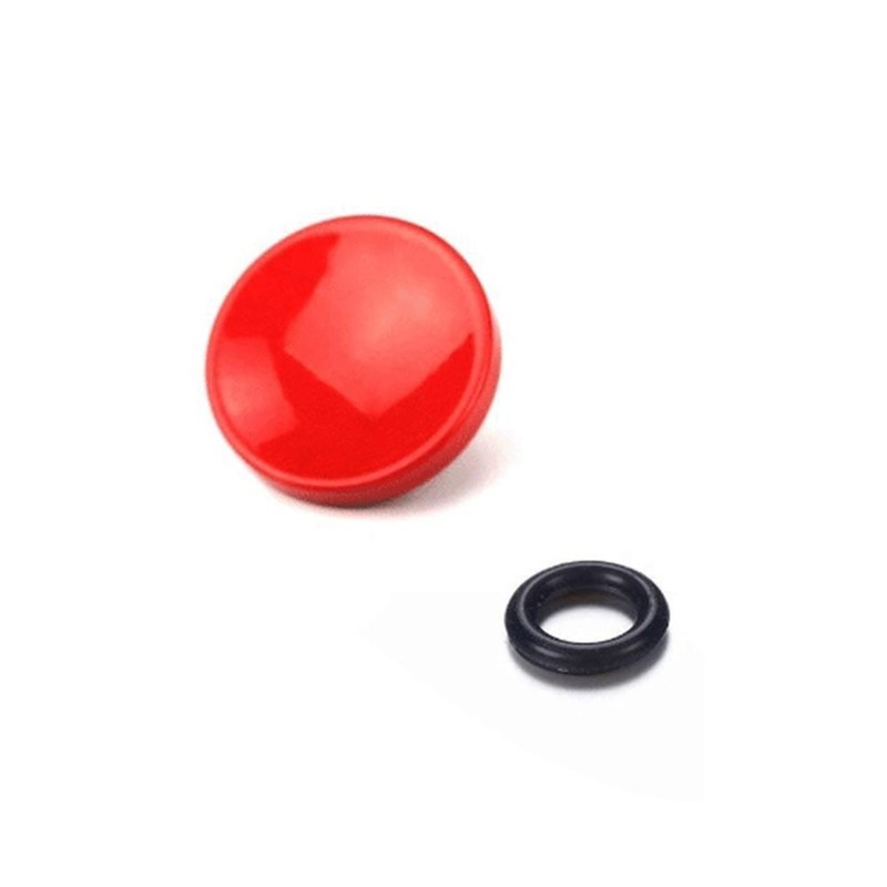 New 11mm Concave Shutter Release Button with Rubber Ring for