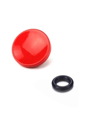 New 11mm Concave Shutter Release Button with Rubber Ring for