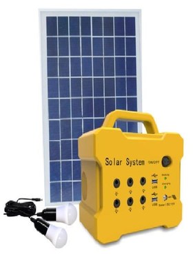 Home Solar Generator Panel Power System Light Kits Energy S