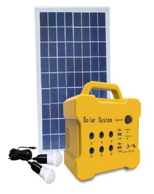 Home Solar Generator Panel Power System Light Kits Energy S