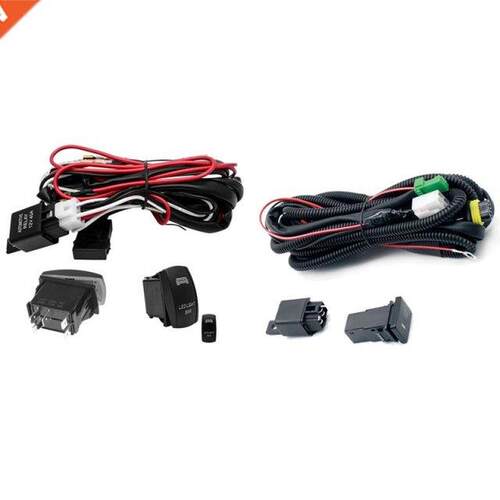 1 Set Wiring Harness Wire   Switch With Led Indicators &