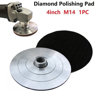 4 1 Piece Backer Pad For Diamond Polishing Pad Aluminum Bas