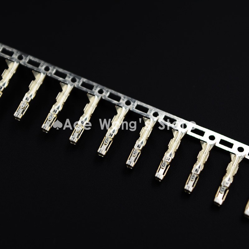 100 PCS 2.54mm  Dupont Jumper Wire Terminal Connector Pins C