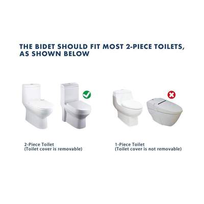 Bathroom Bidet Sprayer Seat Attachment - Toilet Seat Attacha