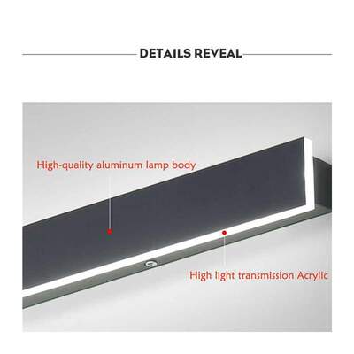 Waterproof outdoor wall lamp LED Long wall lamp IP65 Aluminu