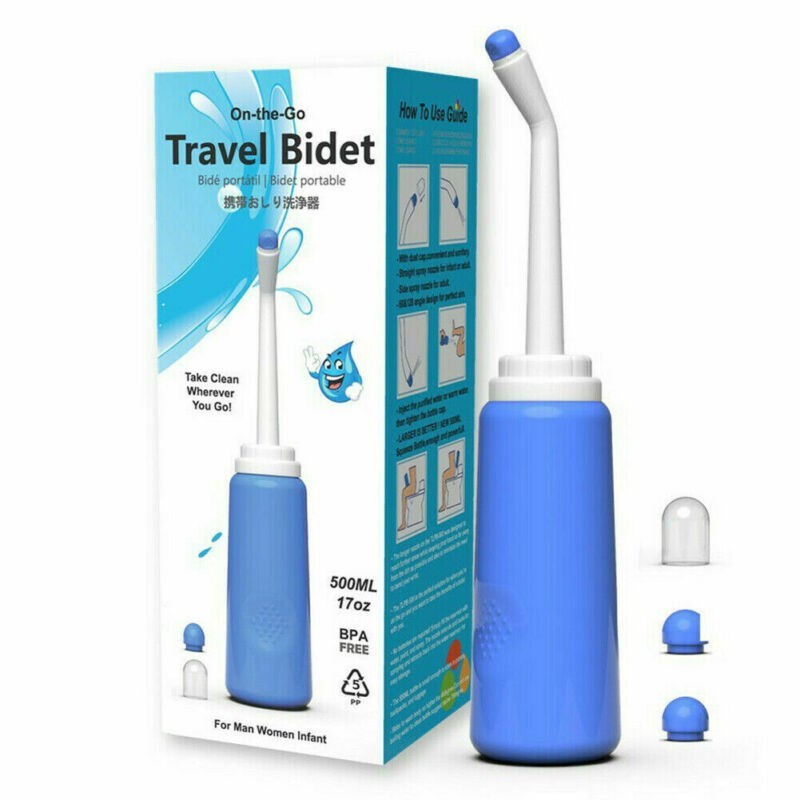 500ml Travel Personal Cleaner Sprayer Seat Bidet Toilet Hand