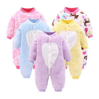 Newborn Jumpsuit For Kids Spring Winter Baby Clothes For New
