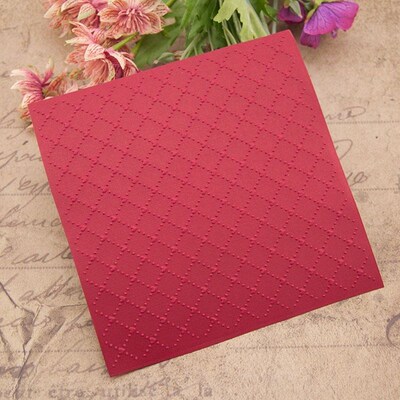 Embossing Folder Template DIY Scrapbook Photo Album Card Mak