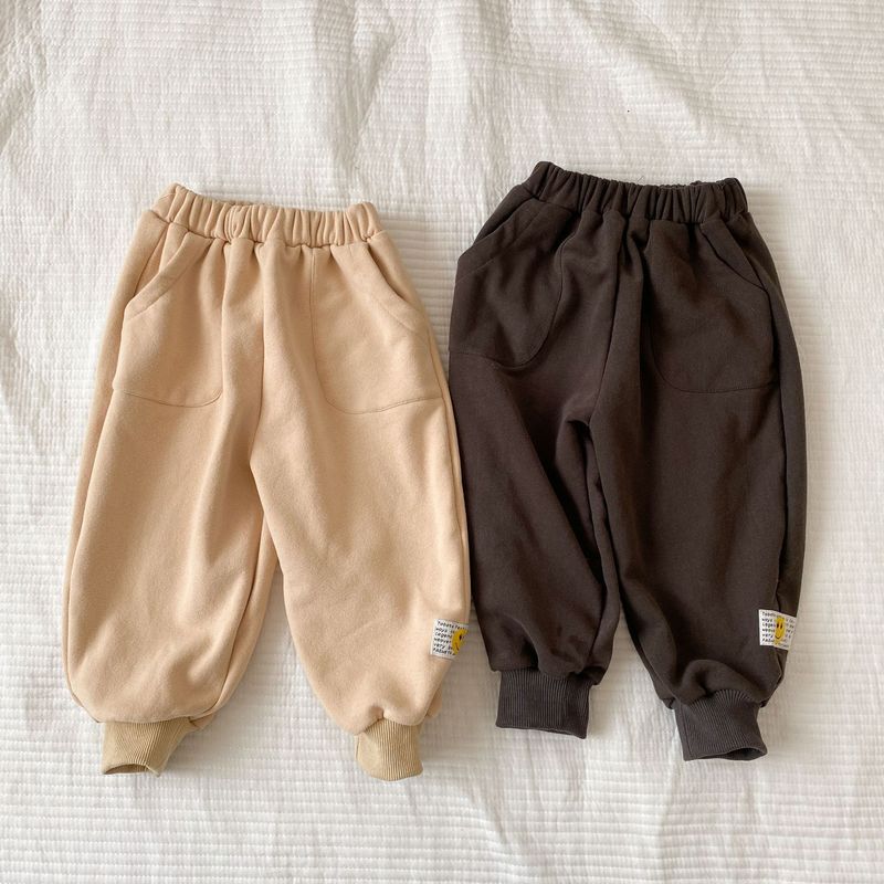 2022 Autumn Winter New Children Thicken Plus Fleece Patch Sm